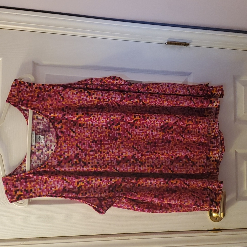 26/28W 3X Tank top with overlay